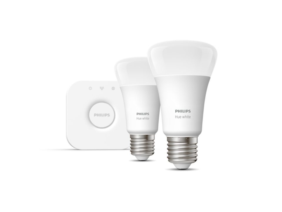 Kit Lâmpadas Philips 2xE27 Branca