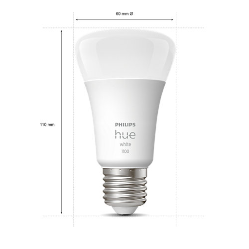 Starter Kit Philips Hue 2 x E27 - Branco