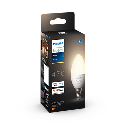Lâmpada Philips Hue E14 Branco