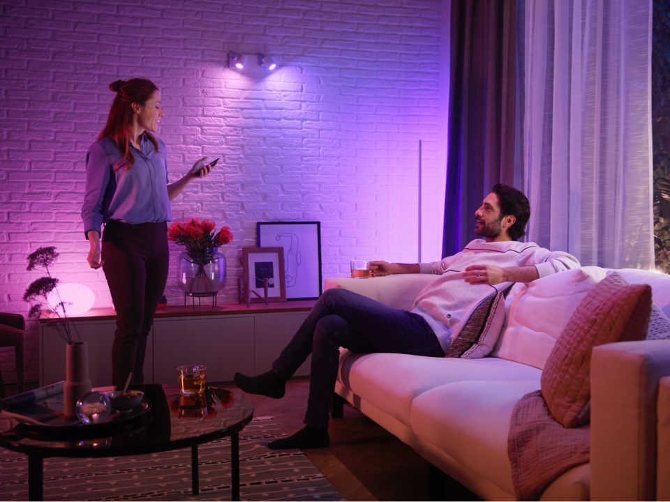 Kit Philips Hue 3xGU10 White & Color LED
