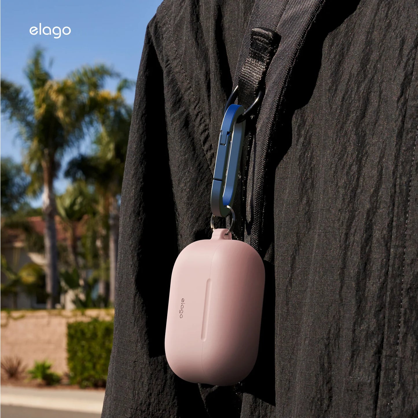 Capa Elago AirPods Pro 3 Hang Case Sand Rosa