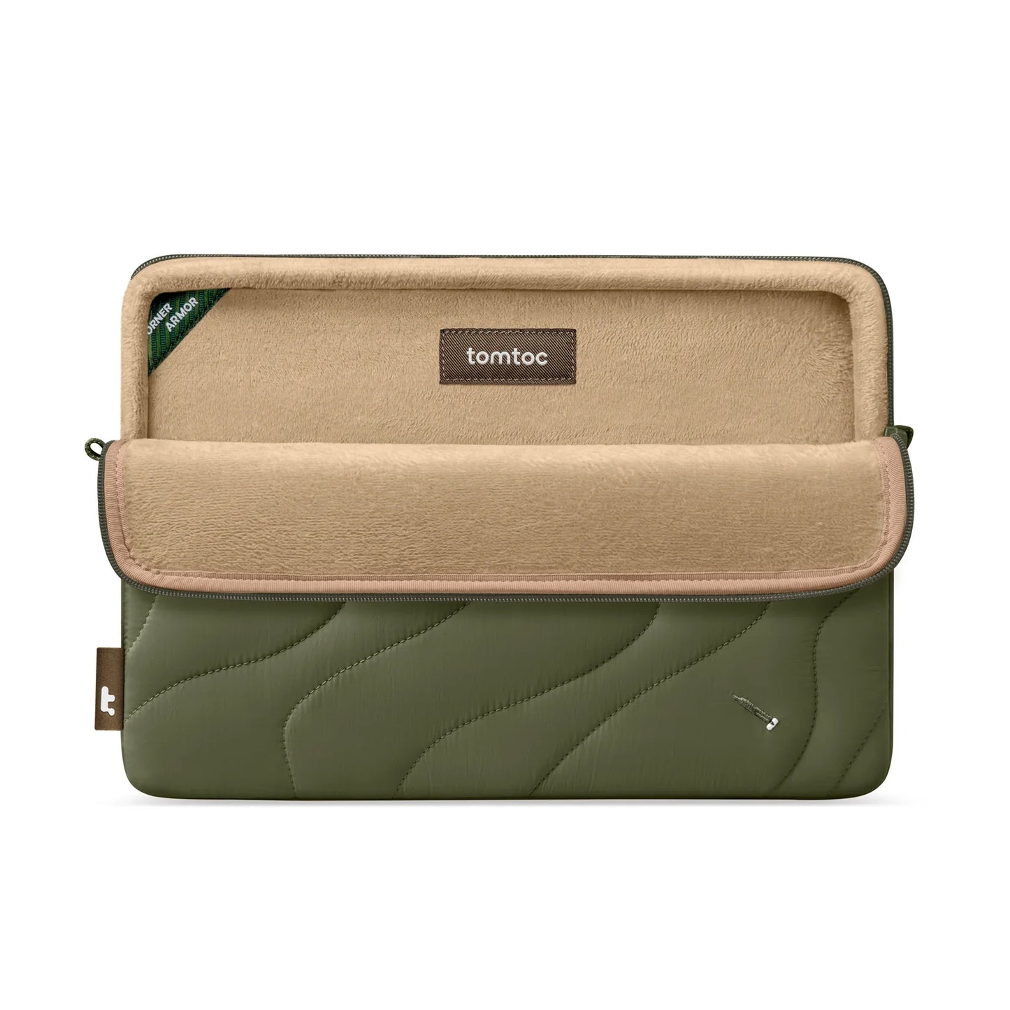 Sleeve Tomtoc Terra-A27 Puffy for 13 Inch MacBook Greenlands