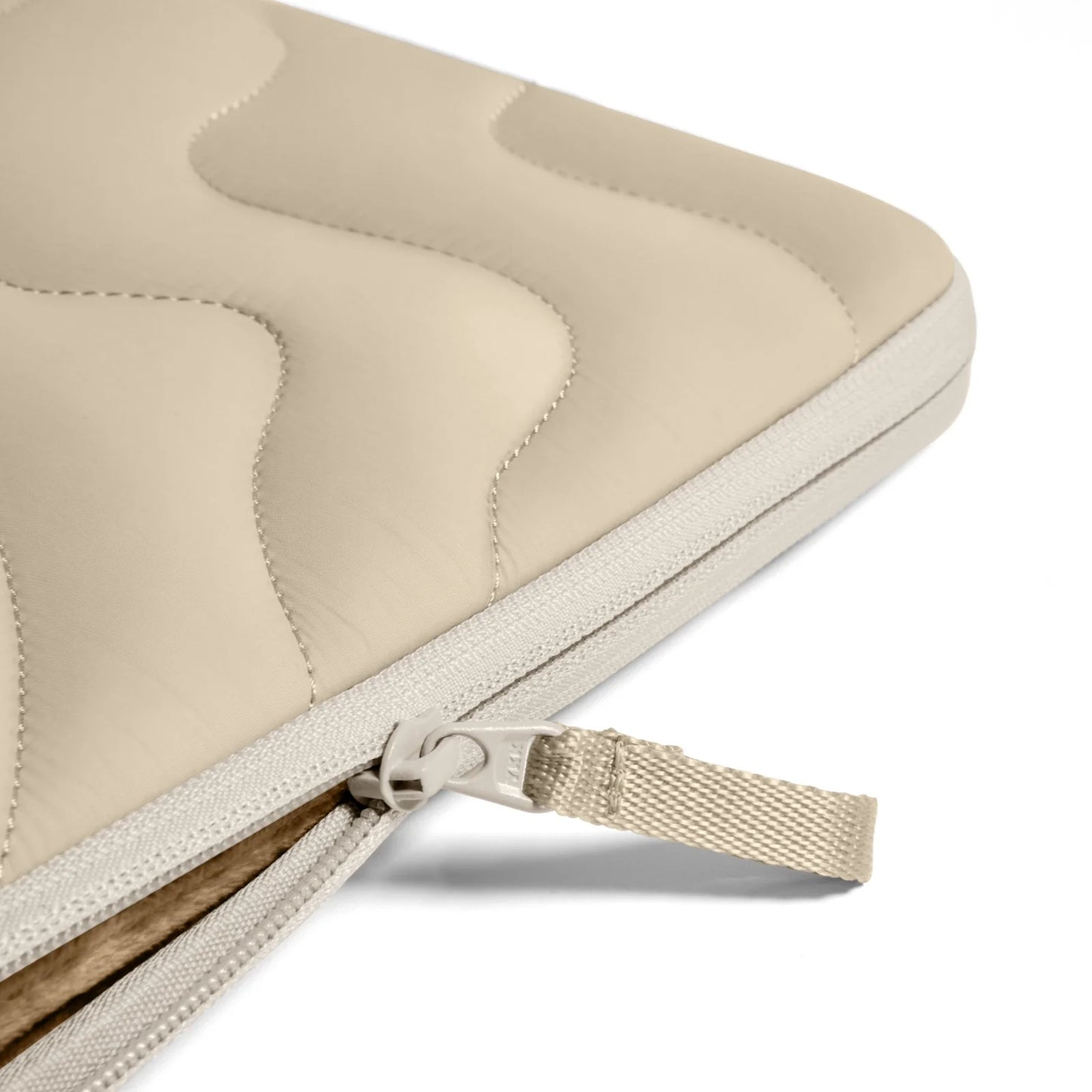 Sleeve Tomtoc Terra-A27 Puffy Laptop 14 Inch MacBook Natural Sand