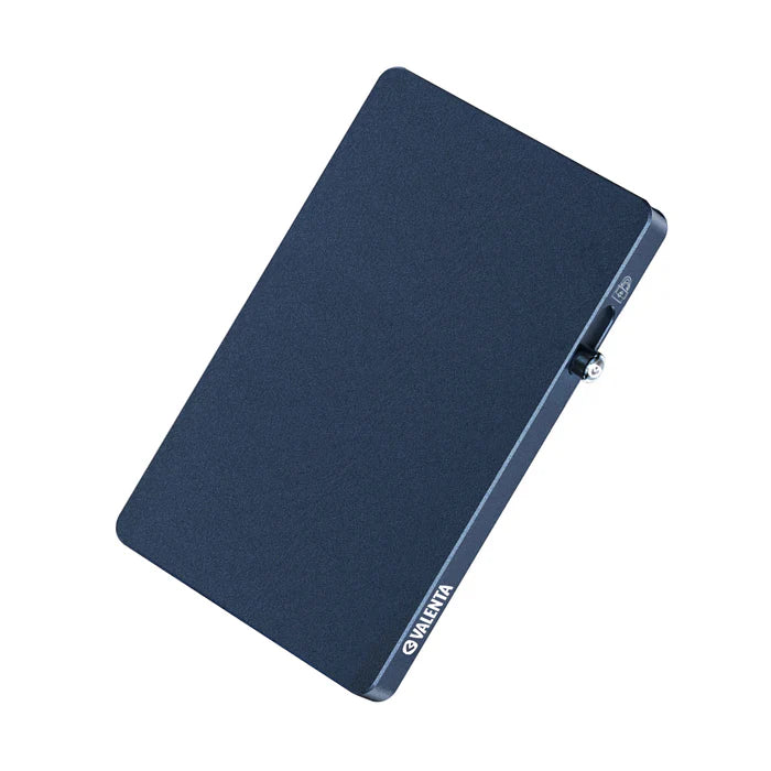 Cardprotector Valenta Aluminium MagSafe Titanium Azul