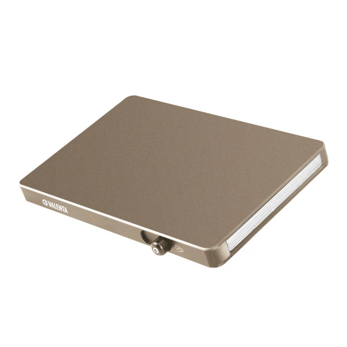 Cardprotector Valenta Aluminium MagSafe Titanium Natural