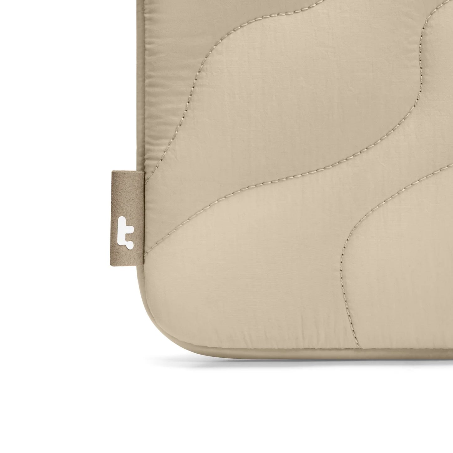 Sleeve Tomtoc Terra-A27 Puffy Laptop 15 Inch MacBook Natural Sand
