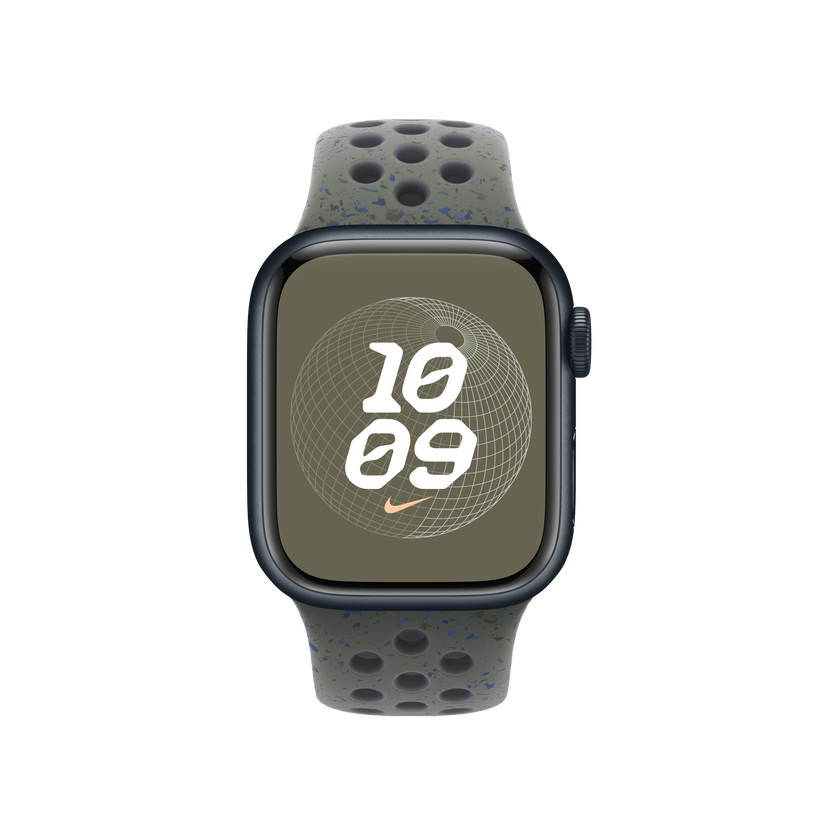Bracelete desportiva Nike caqui cargo de 41 mm - M/L