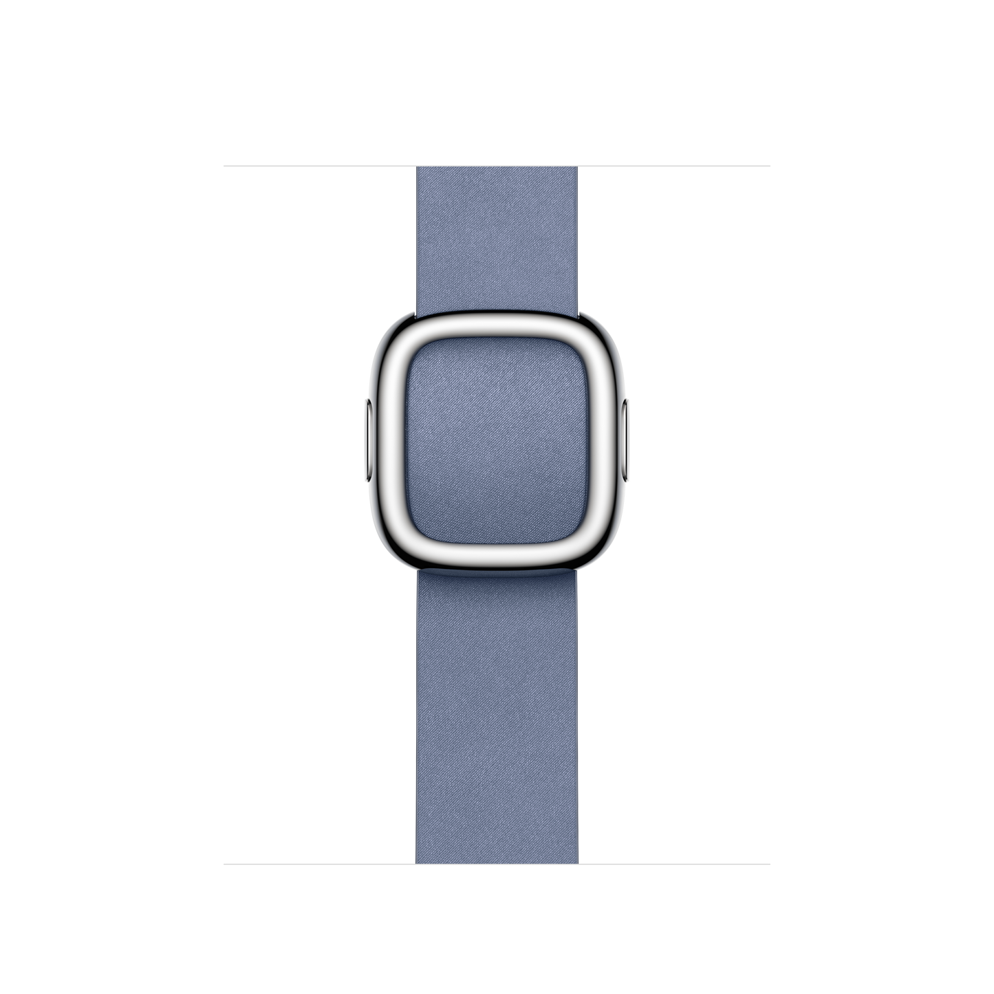 Bracelete azul lavanda com Fivela moderna de 41 mm - S