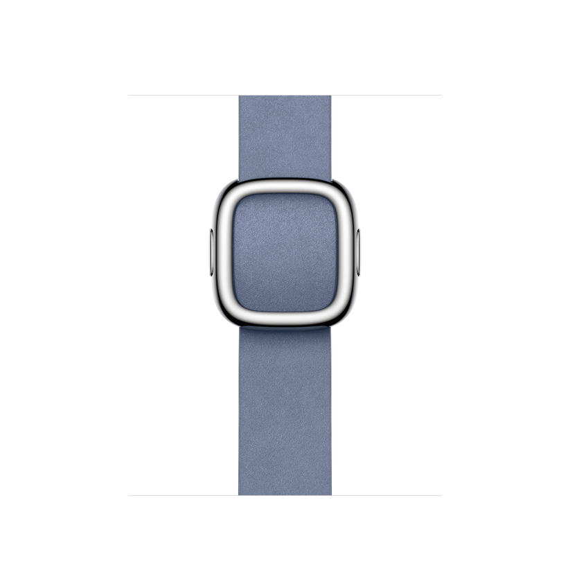 Bracelete azul lavanda com Fivela moderna de 41 mm - S