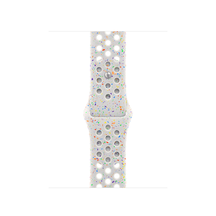 Bracelete desportiva Nike platina-pura de 41 mm - S/M