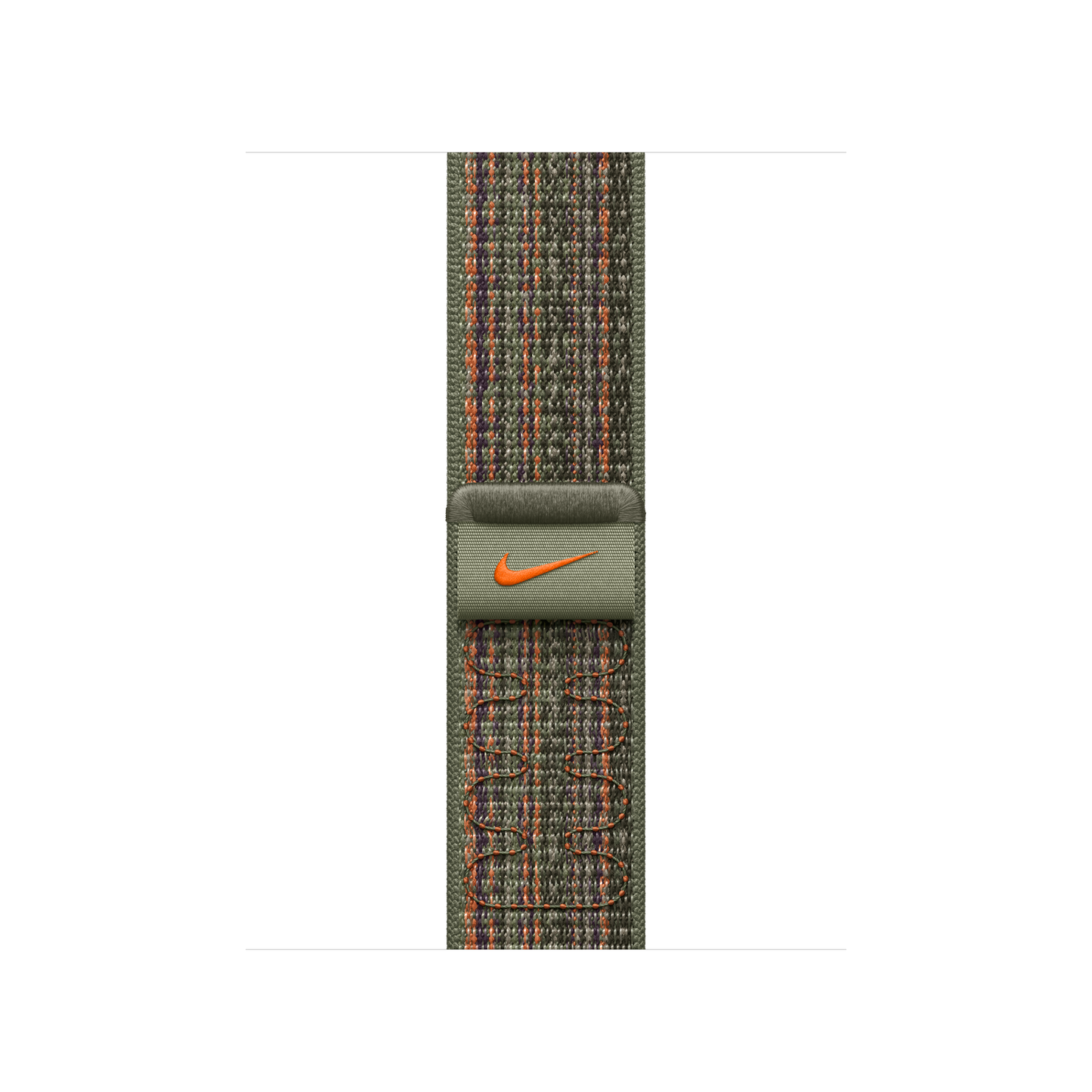 Loop desportiva Nike Sequoia/laranja de 41 mm
