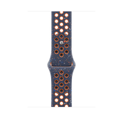 Bracelete desportiva Nike azul Flame de 45 mm - M/L