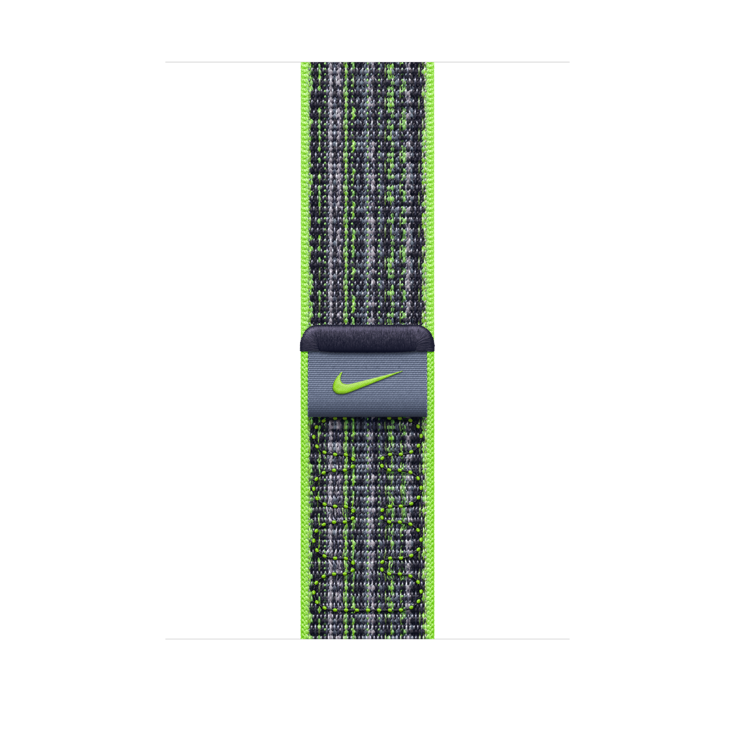 Loop desportiva Nike azul/verde Bright de 45 mm