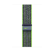 Loop desportiva Nike azul/verde Bright de 45 mm