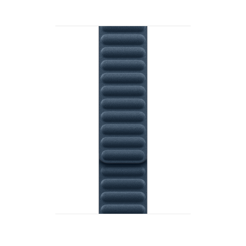 Bracelete de elos magnética azul Pacífico de 45 mm - M/L