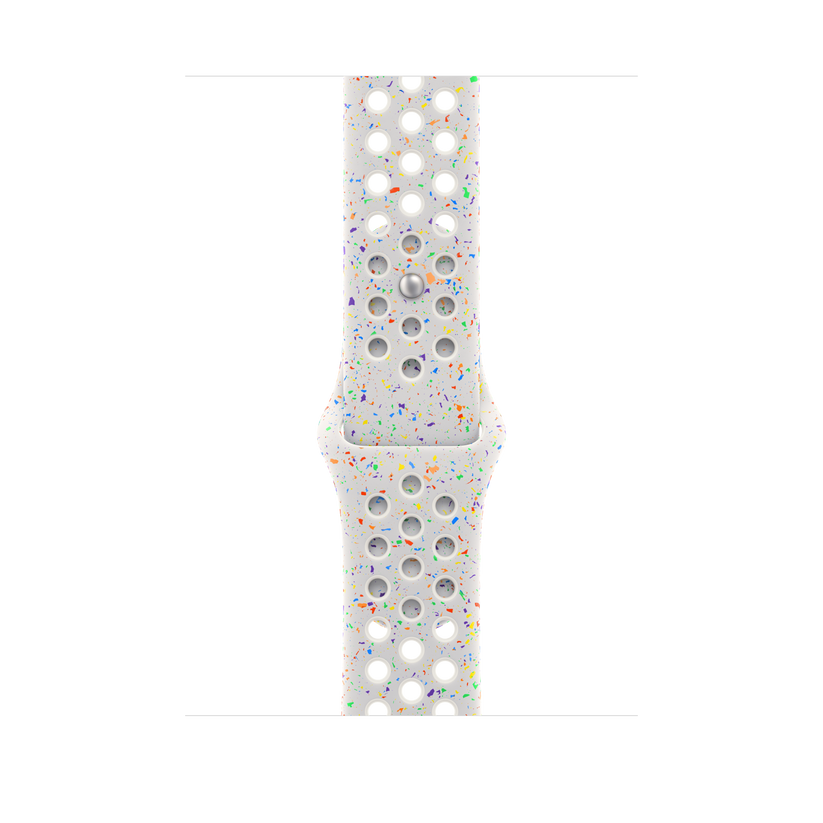 Bracelete desportiva Nike platina-pura de 45 mm - M/L