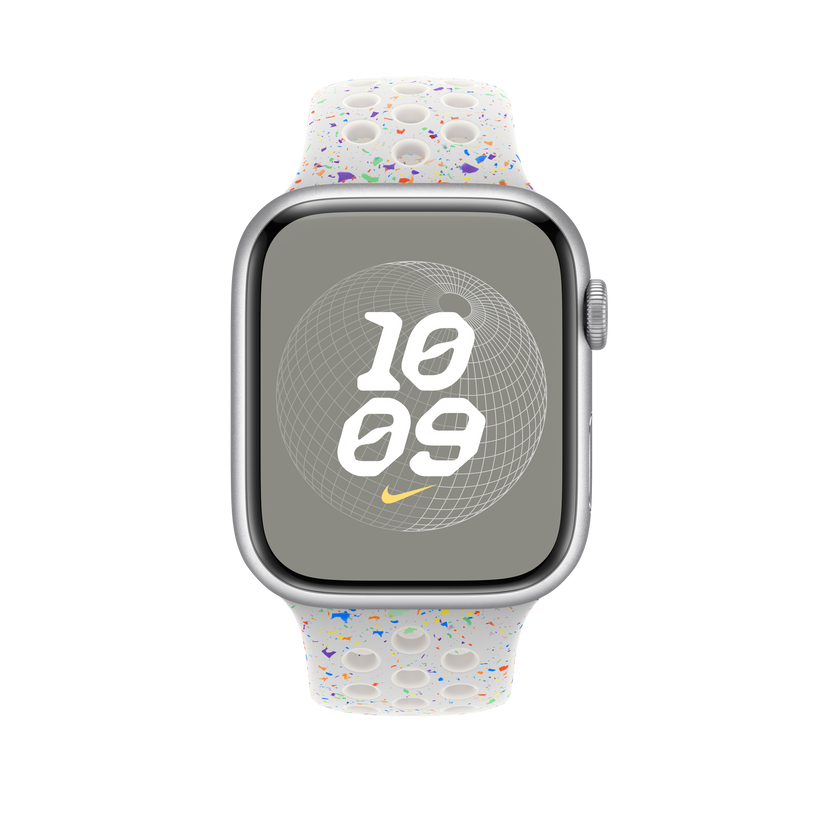 Bracelete desportiva Nike platina-pura de 45 mm - S/M