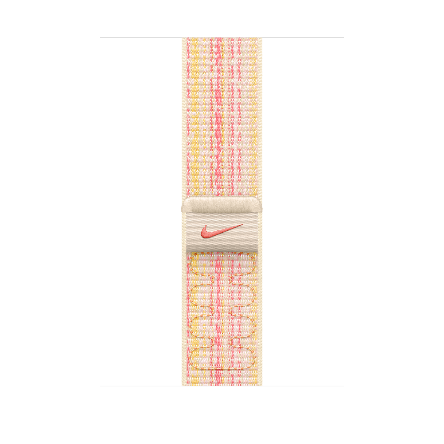 Loop desportiva Nike Starlight/rosa de 45 mm