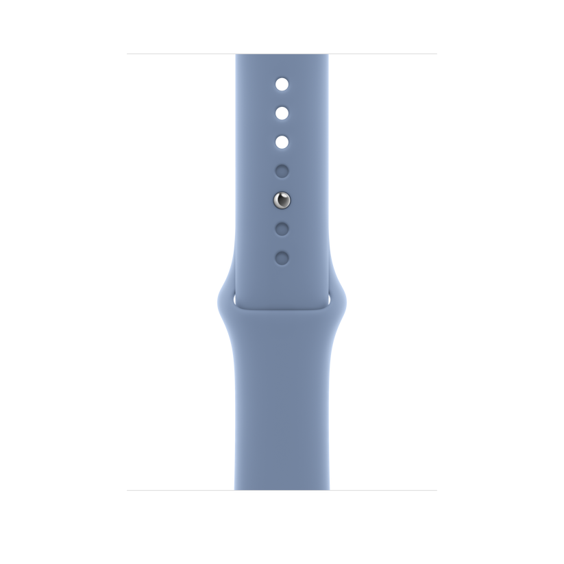 Bracelete desportiva azul-inverno de 45 mm - S/M