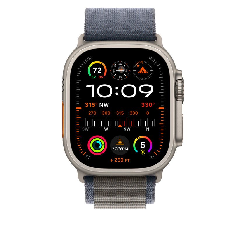 Loop Alpine azul de 49 mm - L