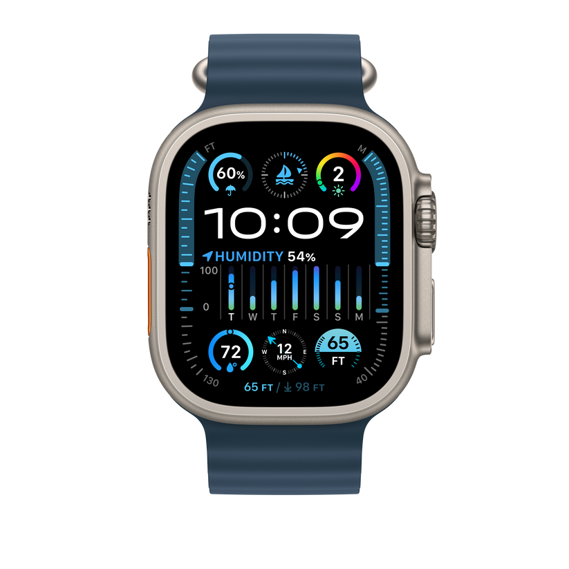 Bracelete Ocean azul de 49 mm
