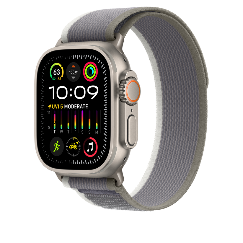 Loop Trail em verde/cinza de 49 mm - S/M
