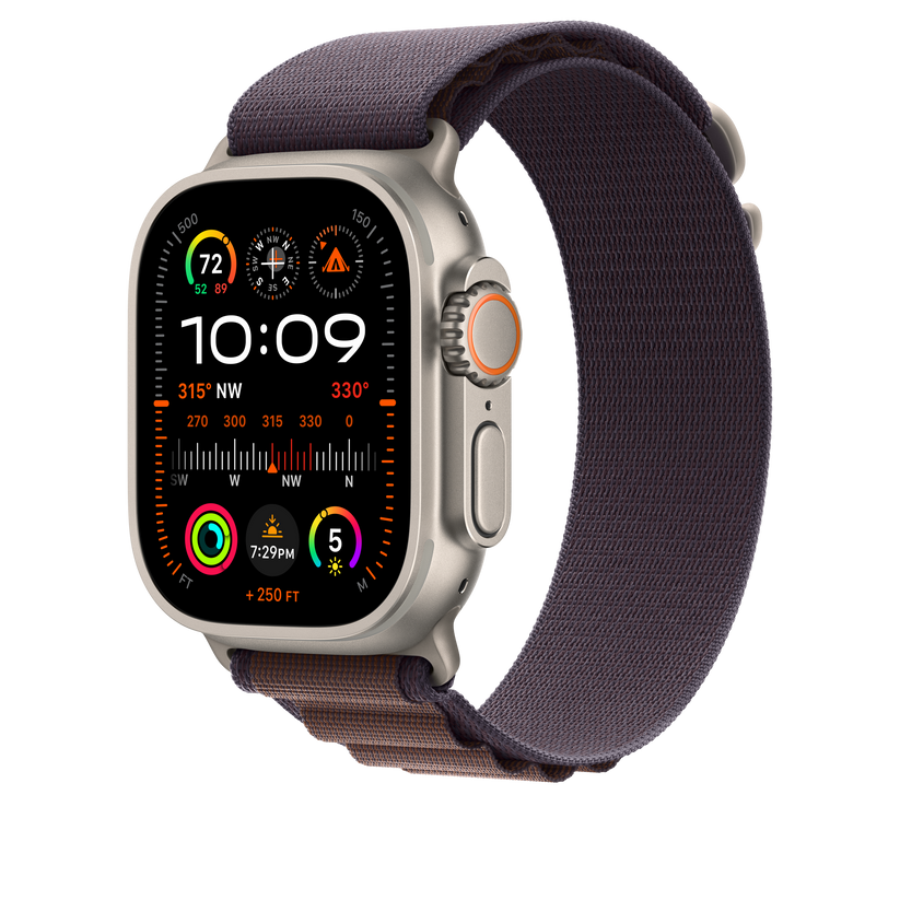 Loop Alpine índigo de 49 mm - L