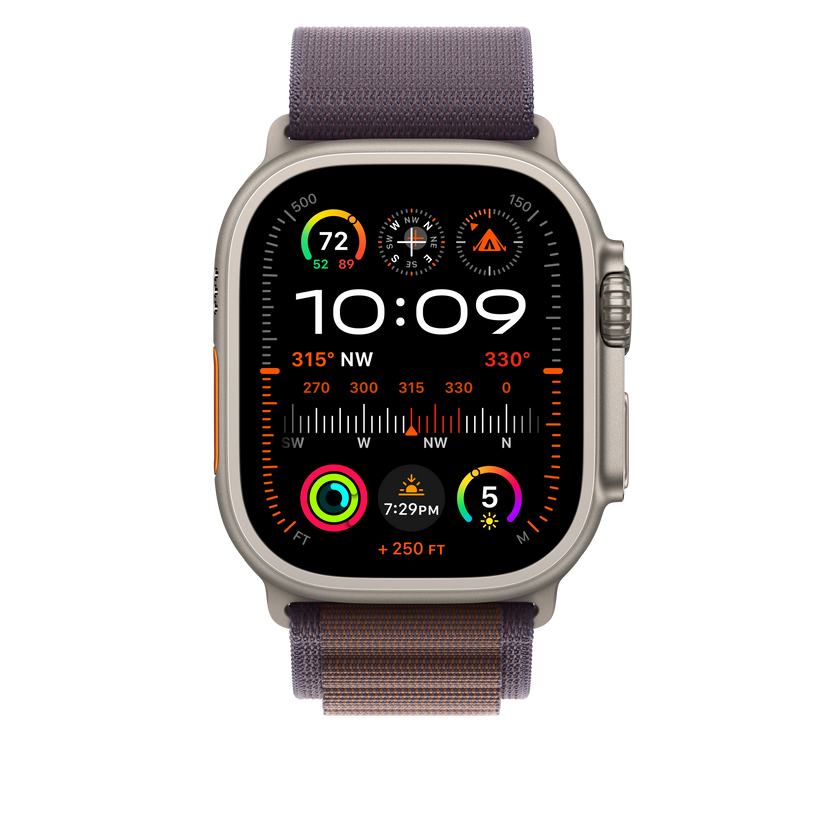 Loop Alpine índigo de 49 mm - L
