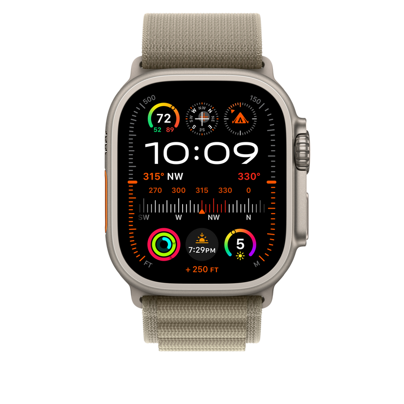 Loop Alpine azeitona de 49 mm - M