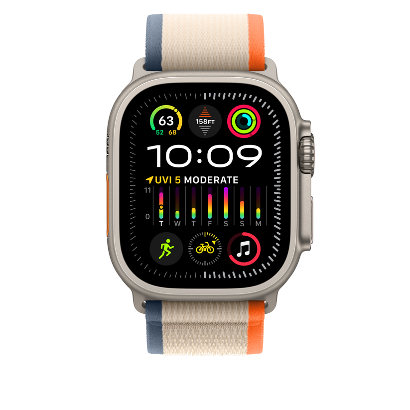 Loop Trail em laranja/bege de 49 mm - M/L