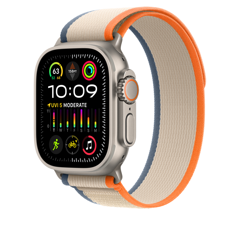 Loop Trail em laranja/bege de 49 mm - S/M