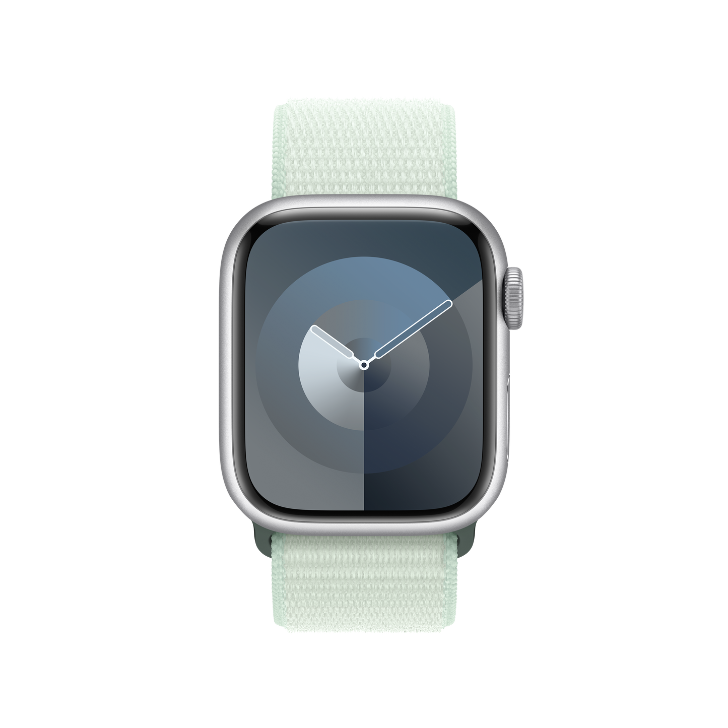 Loop desportiva verde-menta suave de 41 mm