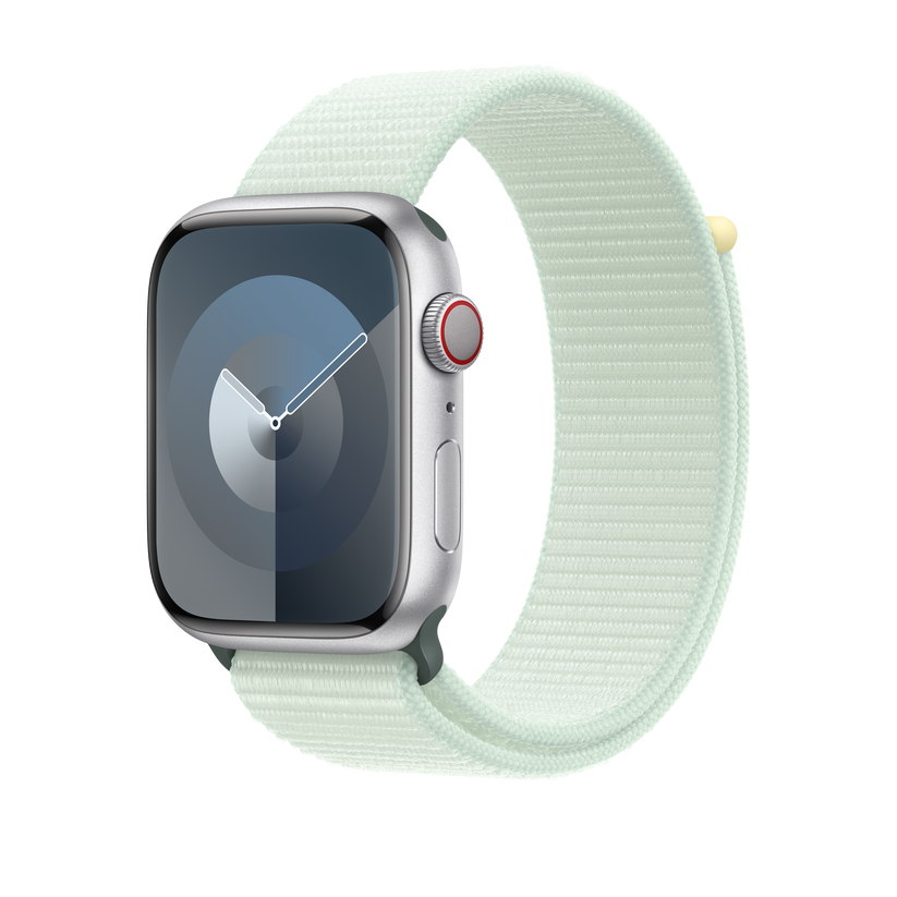 Loop desportiva verde-menta suave de 45 mm