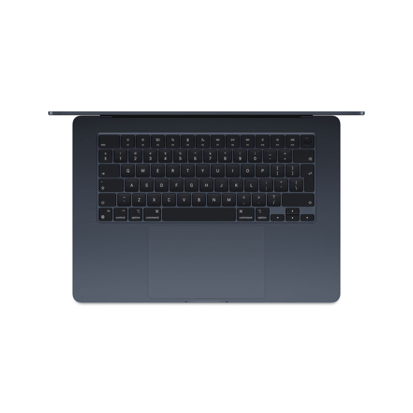 MacBook Air de 15 polegadas: Processador M3 da Apple com CPU 8-core e GPU 10-core, 512 GB SSD - Meia-noite