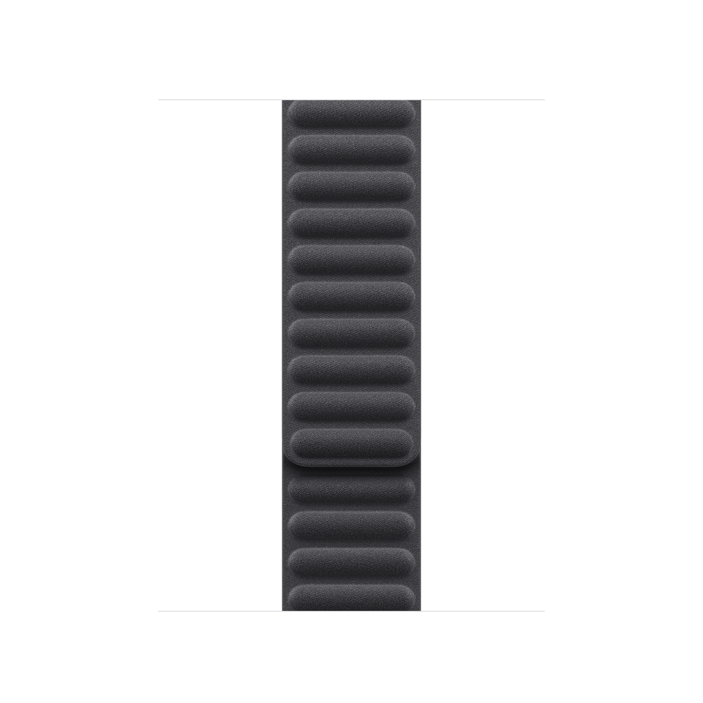 Bracelete de elos magnética preta de 42 mm - M/L