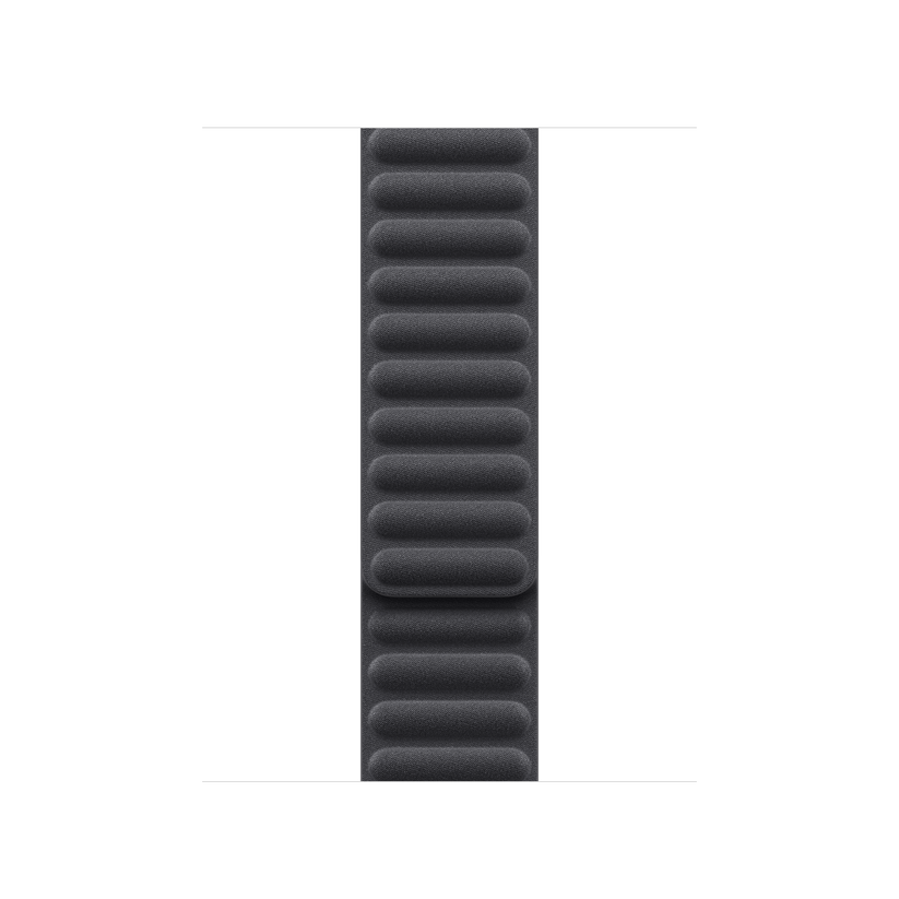 Bracelete de elos magnética preta de 42 mm - M/L