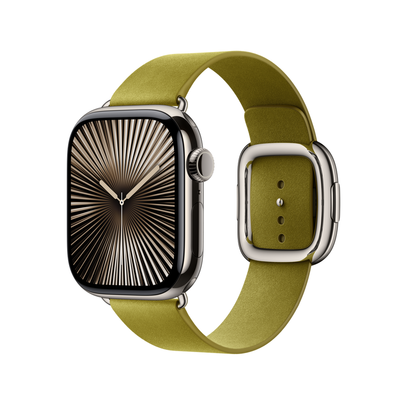 Bracelete verde chartreuse com Fivela moderna de 42 mm - M
