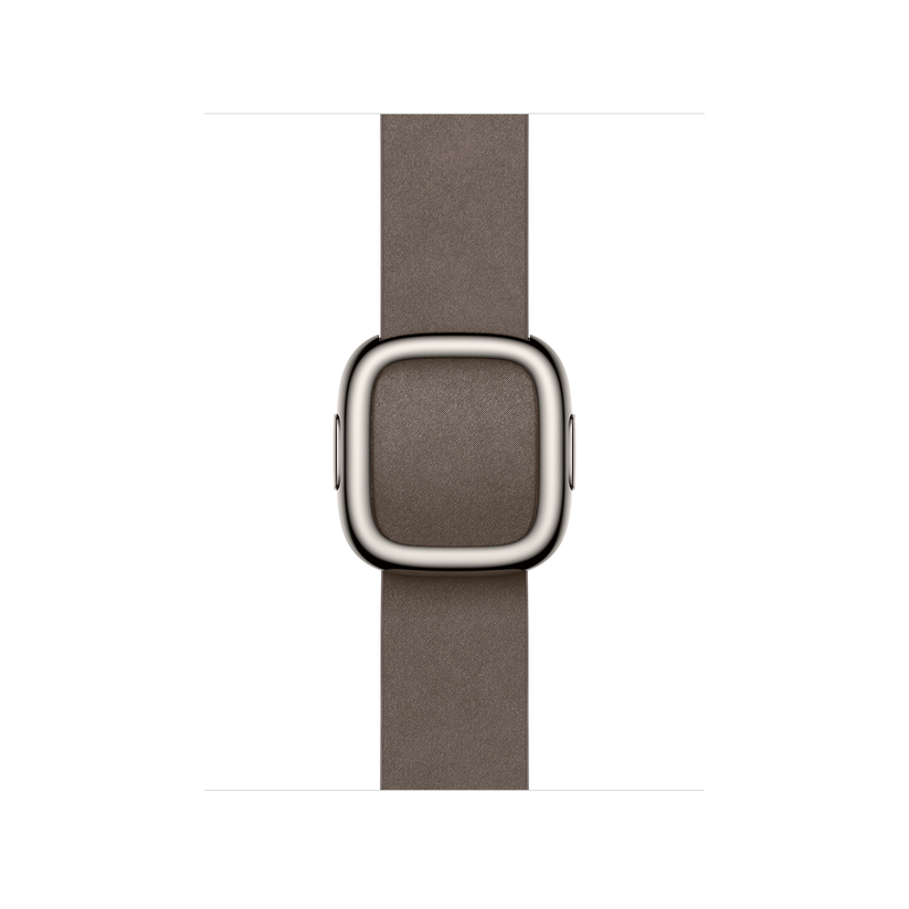 Bracelete castanho-toupeira escuro com Fivela moderna de 42 mm - S