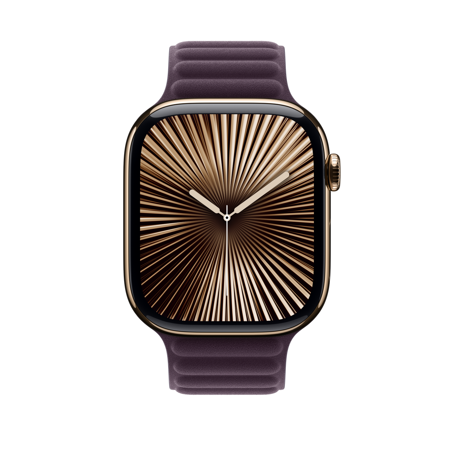 Bracelete de elos magnética amora negra de 46 mm - S/M