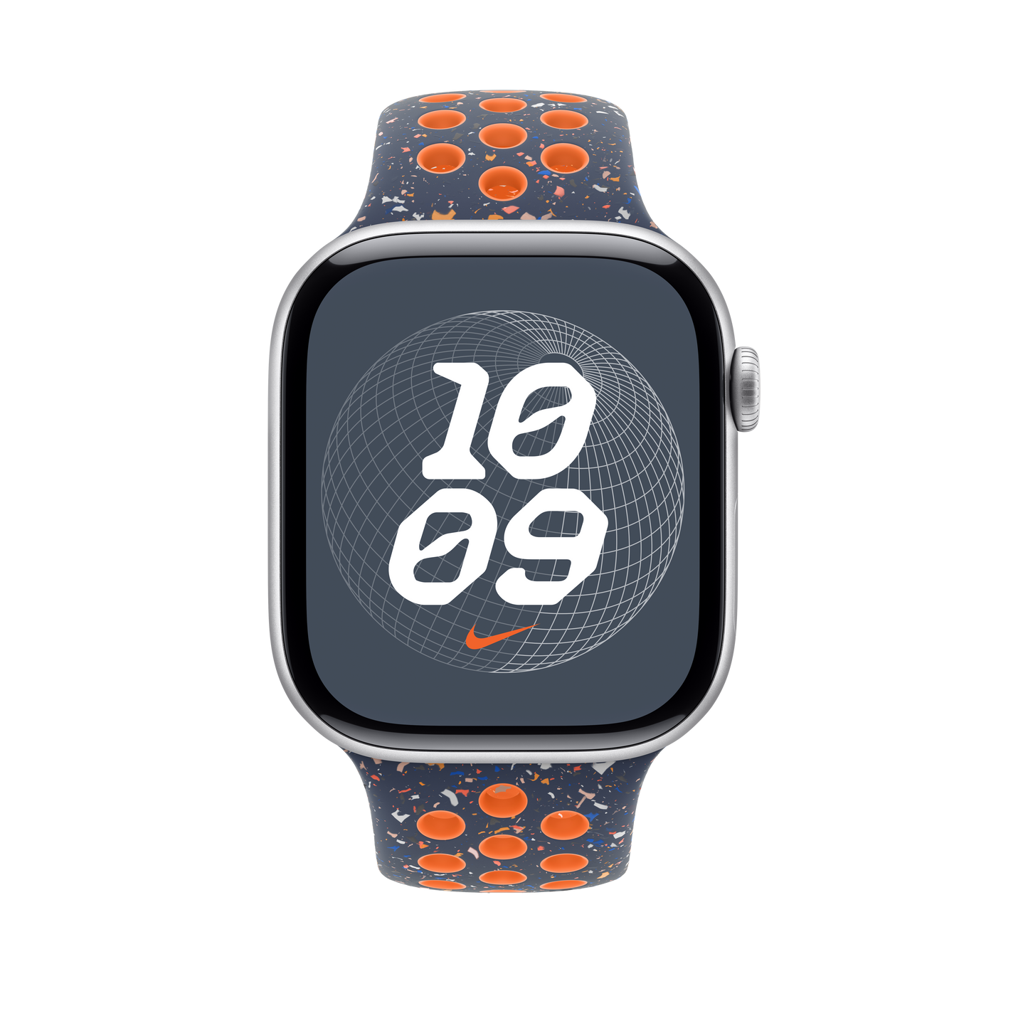 Bracelete desportiva Nike azul Flame de 46 mm - M/L
