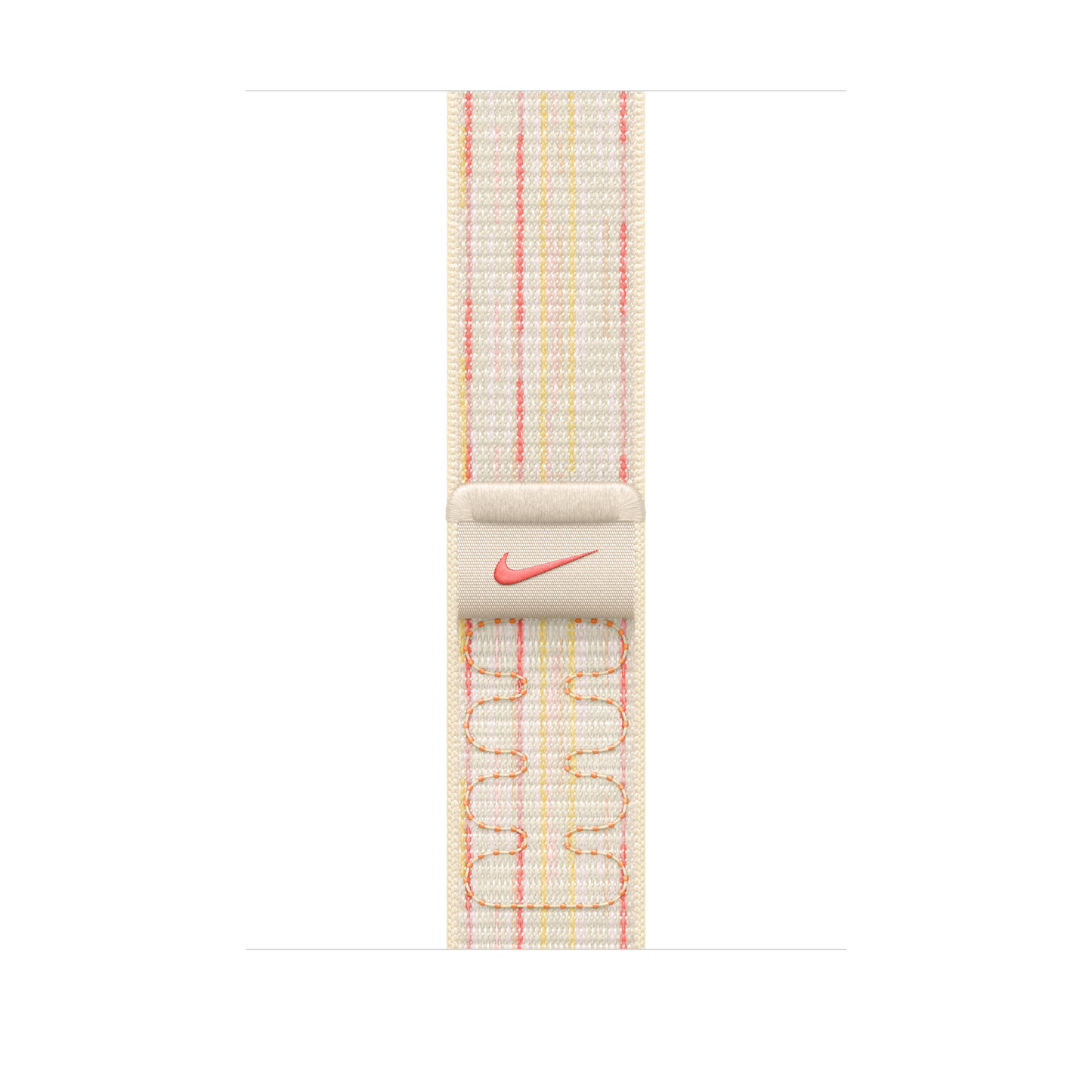 Loop desportiva Nike luz das estrelas/rosa de 46 mm