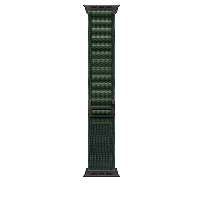 Loop Alpine verde-escuro de 49 mm - L - Titânio preto