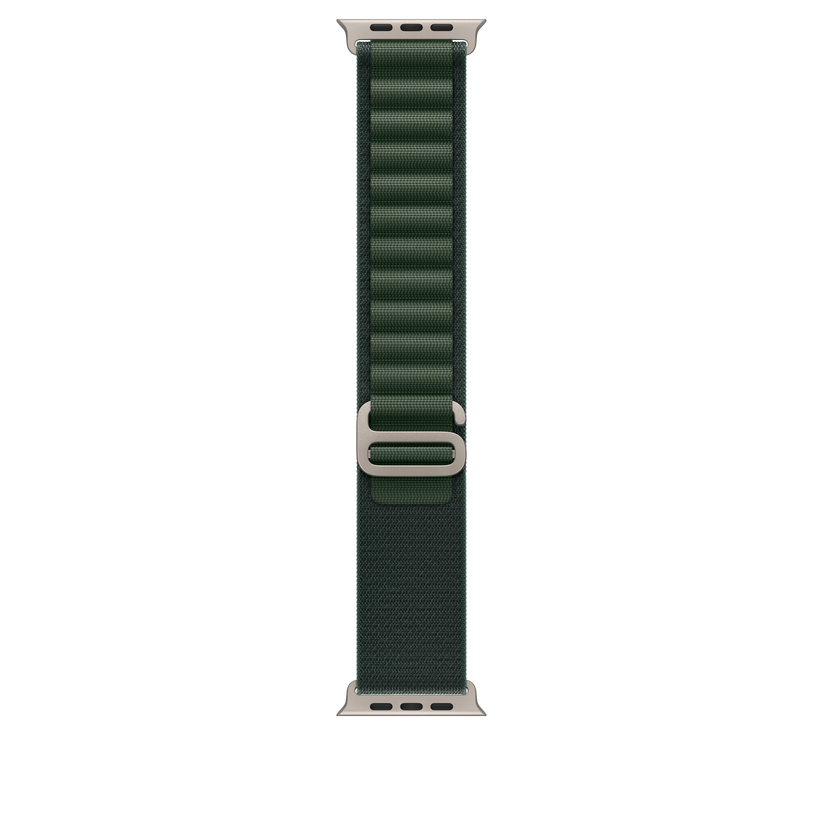 Loop Alpine verde-escuro de 49 mm - M - Titânio natural