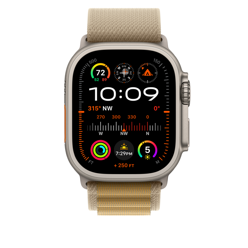 Loop Alpine bronze de 49 mm - M - Titânio natural