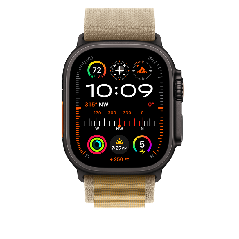 Loop Alpine bronze de 49 mm - S - Titânio preto