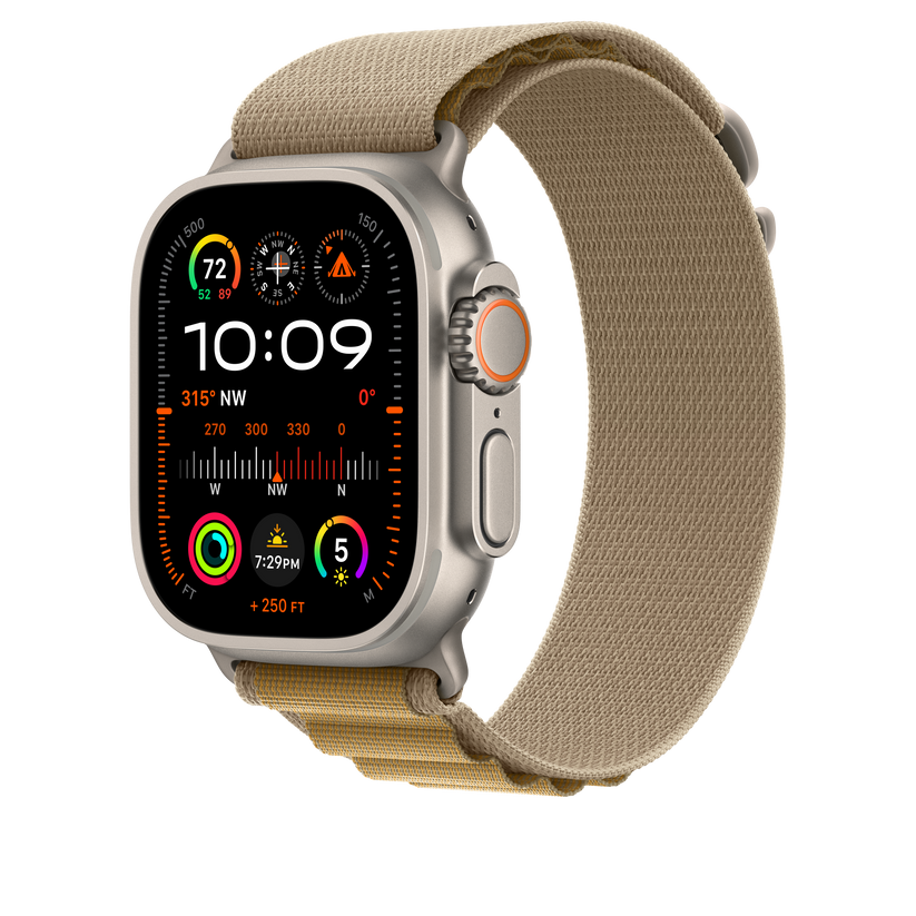 Loop Alpine bronze de 49 mm - S - Titânio natural
