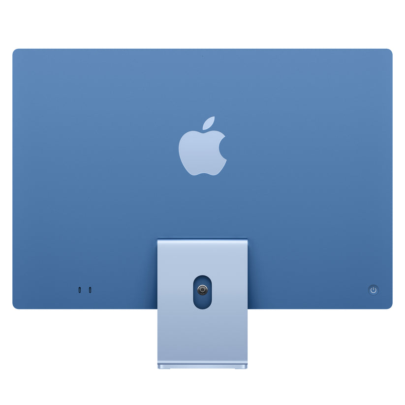 iMac com ecrã Retina 4,5K de 24 polegadas: Processador M4 da Apple com CPU 8-core e GPU 8-core, 256 GB SSD - Azul