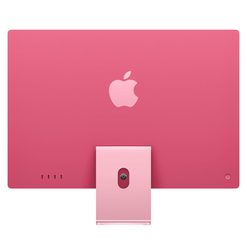 iMac com ecrã Retina 4,5K de 24 polegadas: Processador M4 da Apple com CPU 10-core e GPU 10-core, 256 GB SSD - Rosa