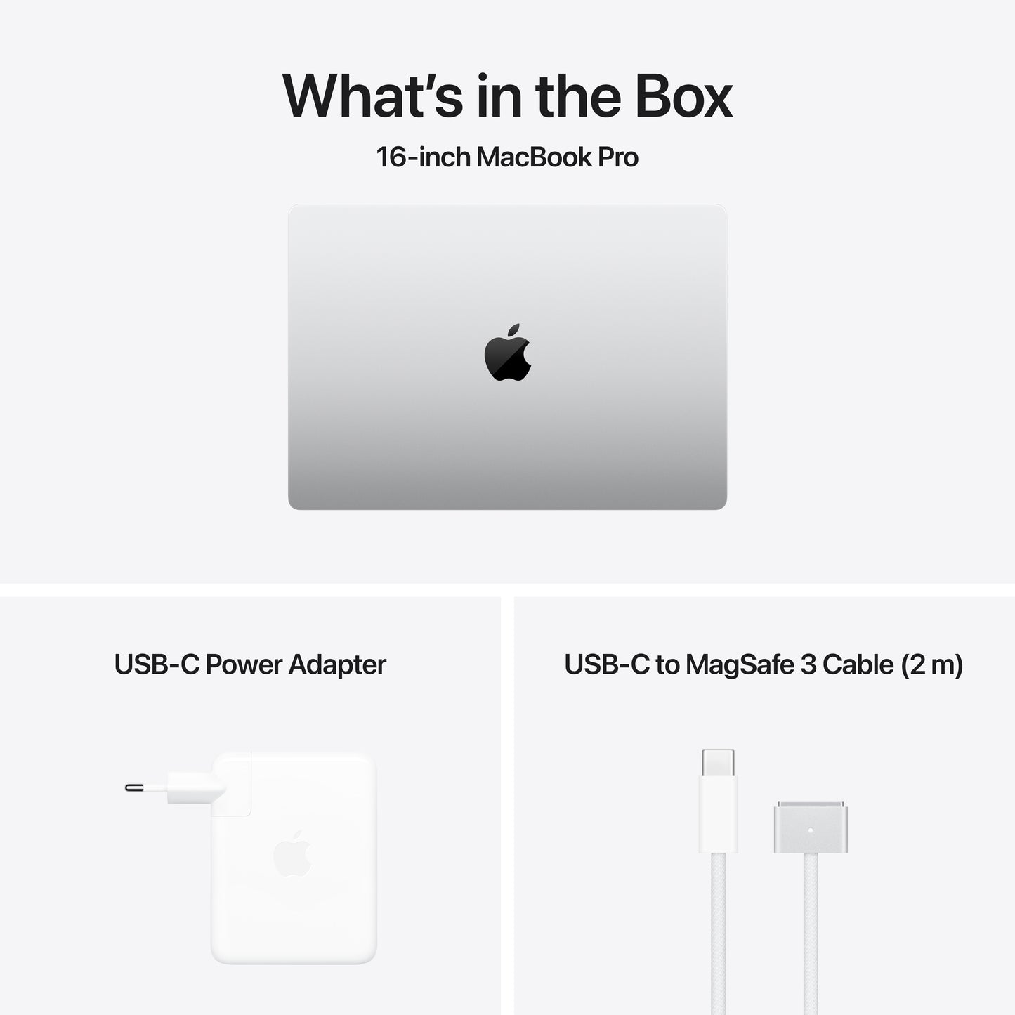 MacBook Pro de 16 polegadas: Processador M4 Pro da Apple com CPU 14-core e GPU 20-core, 512 GB SSD - Prateado