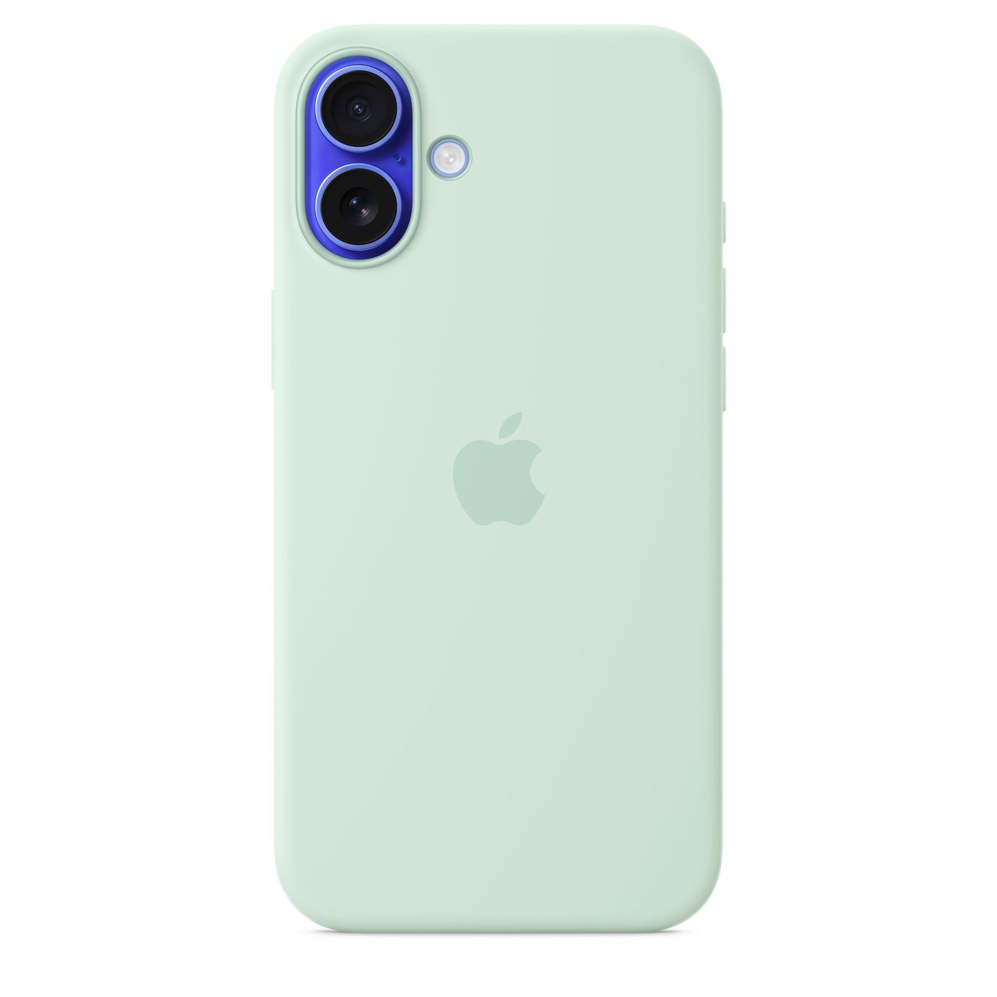 Capa em silicone com MagSafe para iPhone 16 Plus - Água-marinha